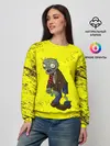 Женский свитшот / Plants vs. Zombies