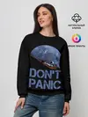 Женский свитшот / Dont Panic