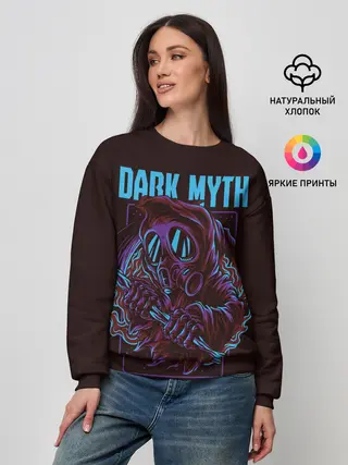 Женский свитшот / Смерть в противогазе