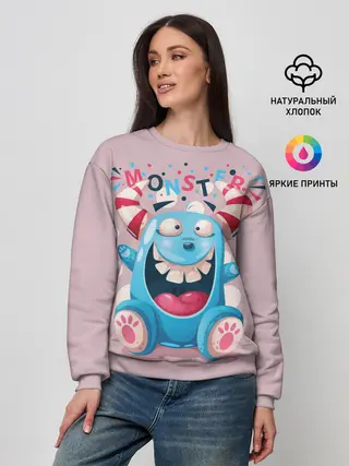 Женский свитшот / MONSTER
