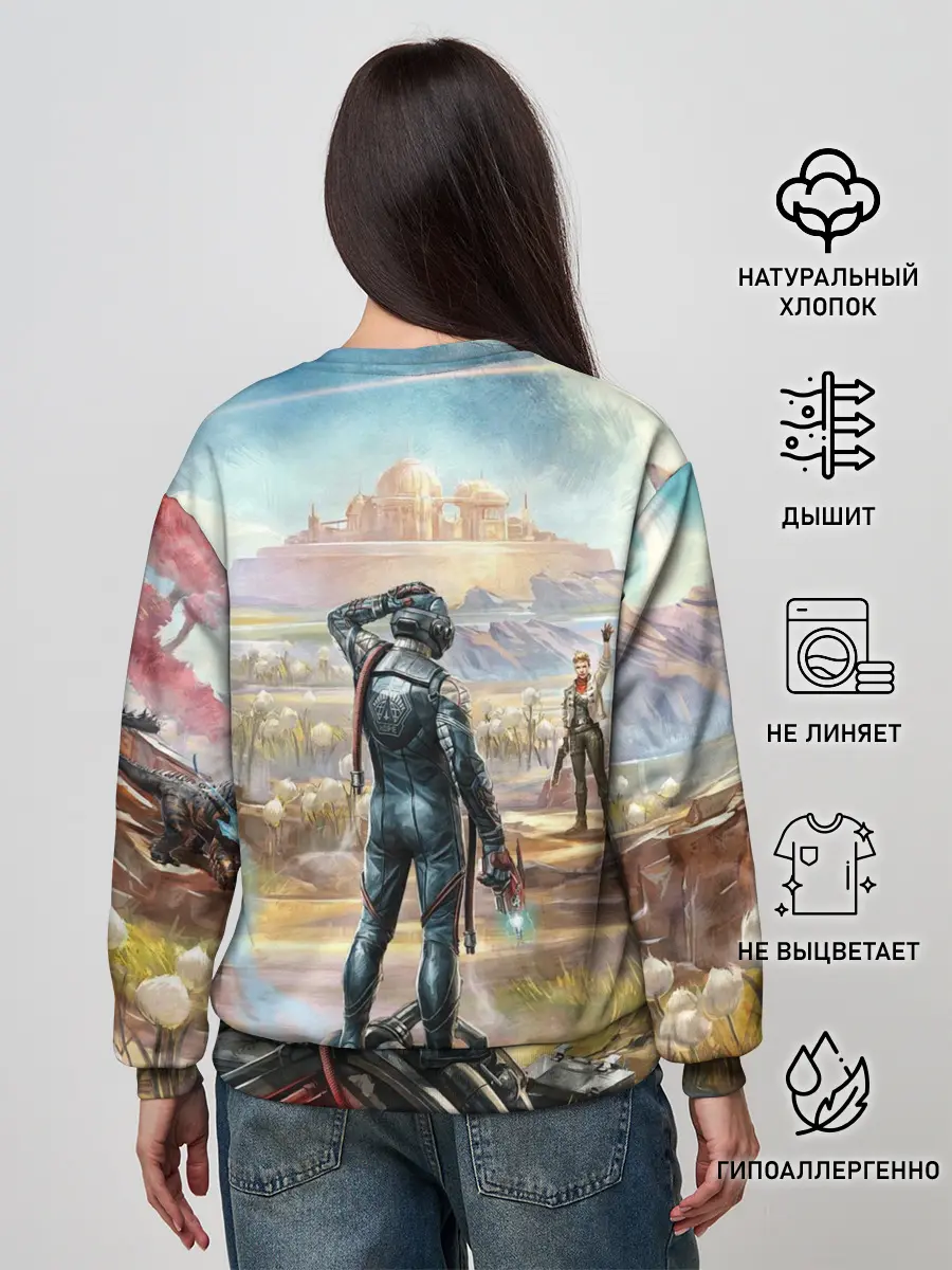 Женский свитшот / The Outer Worlds