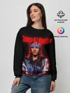 Женский свитшот / Guns n roses + Спина
