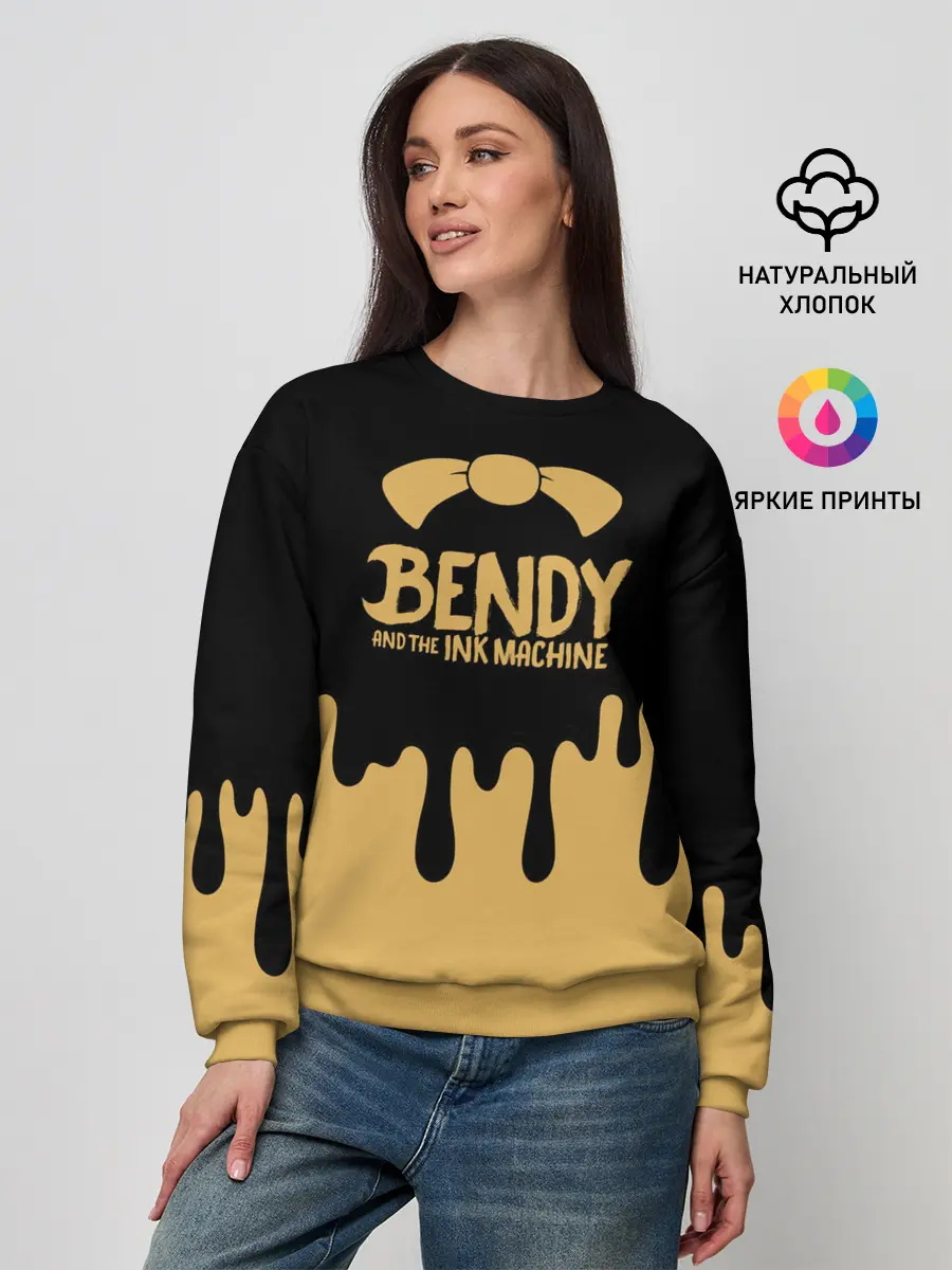 Женский свитшот / Bendy And The Ink Machine