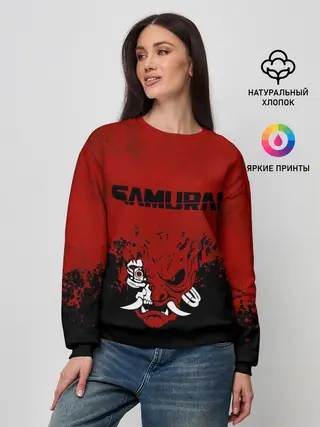 Женский свитшот / Cyberpunk 2077 | Samurai.