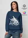 Женский свитшот / Символика Евангелион