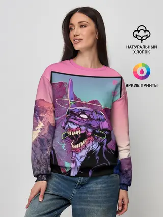 Женский свитшот / Evangelion2