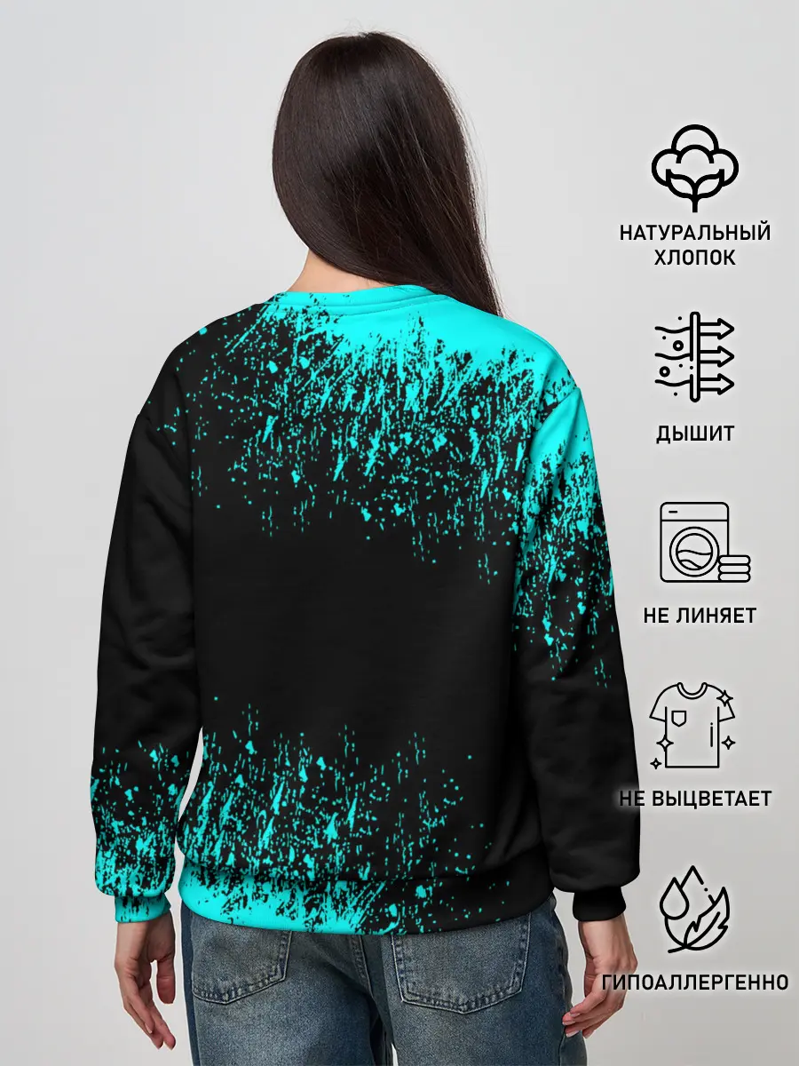 Женский свитшот / Краска