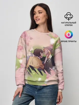 Женский свитшот / Дазай и Чуя