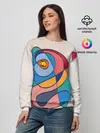 Женский свитшот / Абстракция полет фантазии
