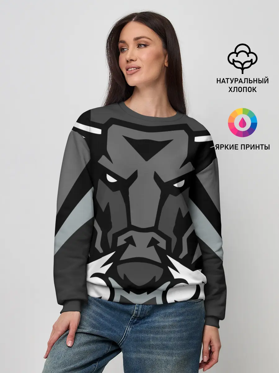 Женский свитшот / Зверь
