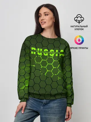 Женский свитшот / Russia
