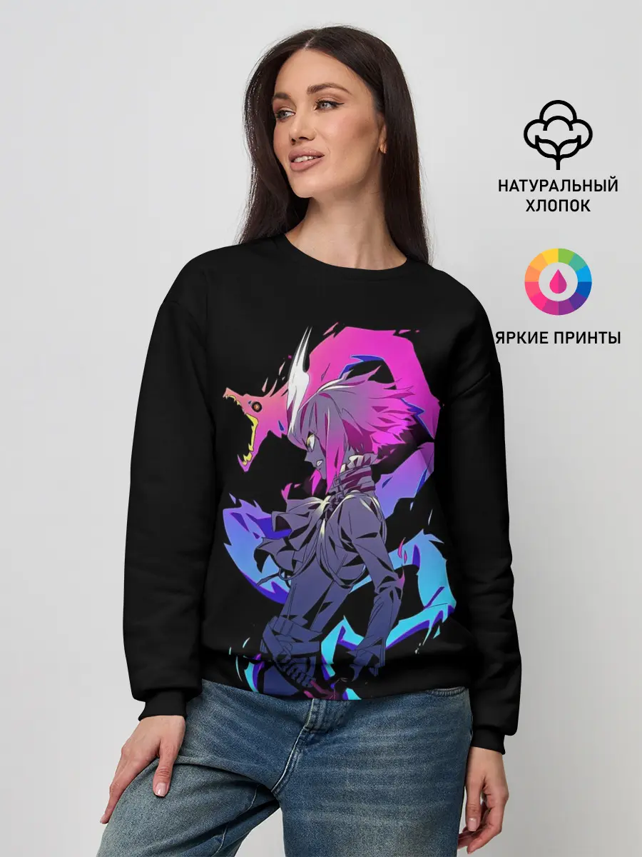 Женский свитшот / Лио и Дракон