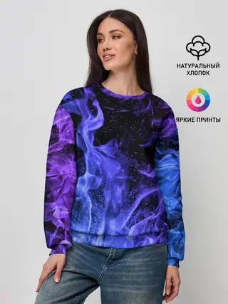 Женский свитшот / ОГОНЬ