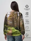 Женский свитшот / Лес мой храм