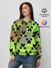 Женский свитшот / Minecraft.