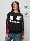 Женский свитшот / KAWASAKI | КАВАСАКИ