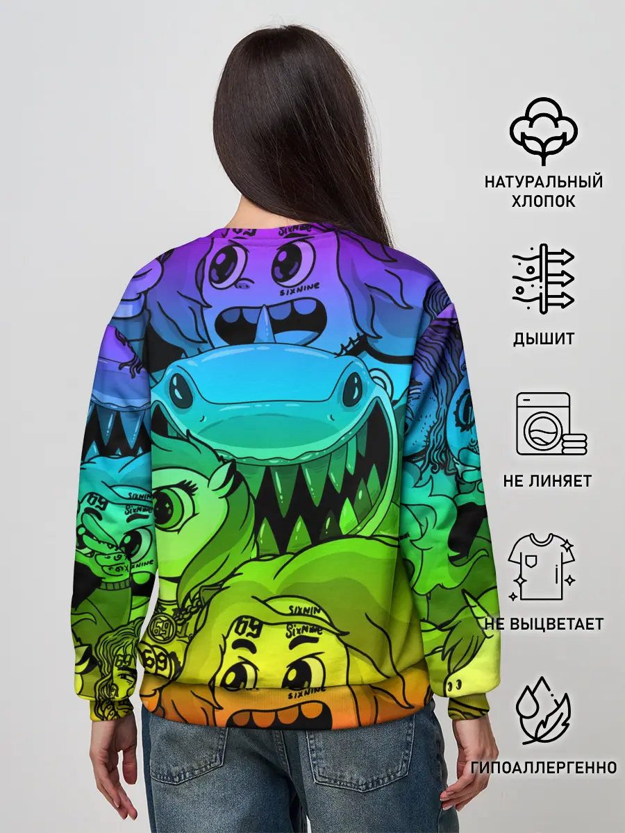 Женский свитшот / 6IX9INE