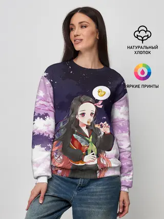 Женский свитшот / Незуко