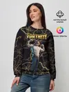 Женский свитшот / Meowcles Fortnite 2