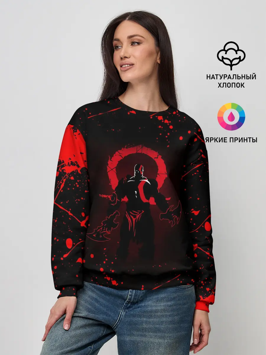 Женский свитшот / GOD OF WAR