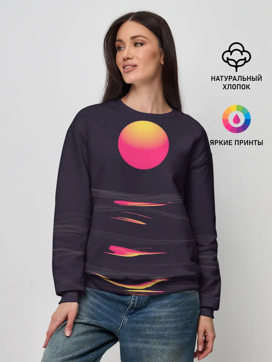 Женский свитшот / Абстракция