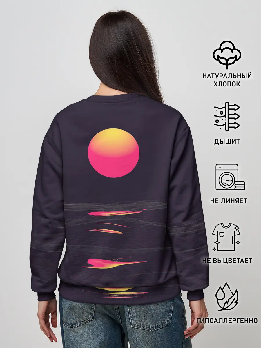 Женский свитшот / Абстракция