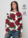 Женский свитшот / Винтажные розы