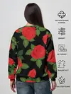 Женский свитшот / BTS Roses | Black