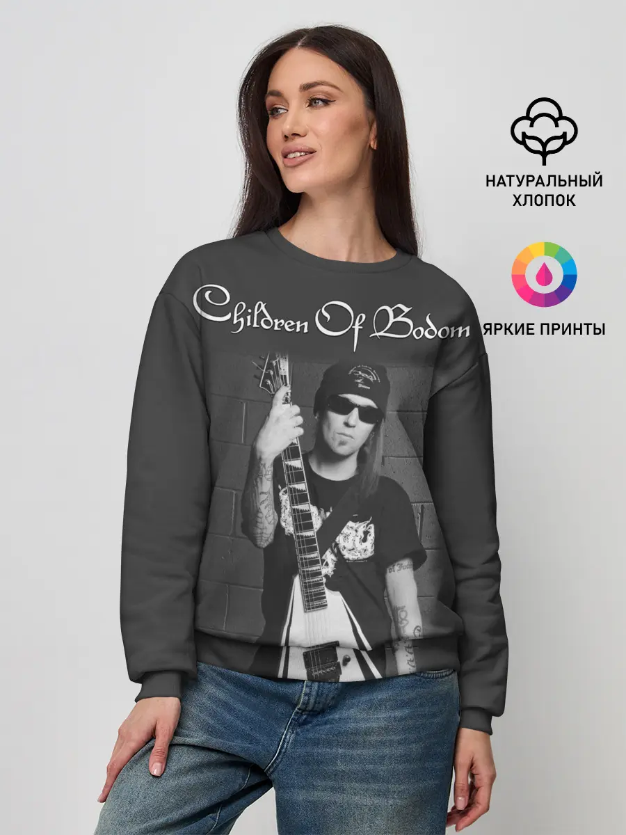 Женский свитшот / Children of Bodom 37
