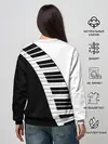 Женский свитшот / Piano | Пианино
