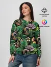 Женский свитшот / Летние цветы