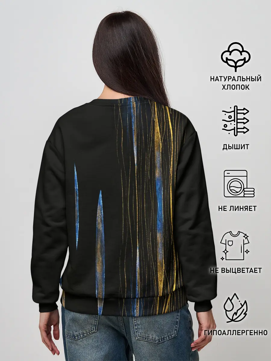 Женский свитшот / Cells at Work. Inner Cosmos