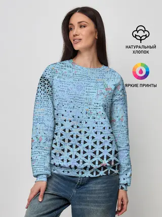 Женский свитшот / Математика