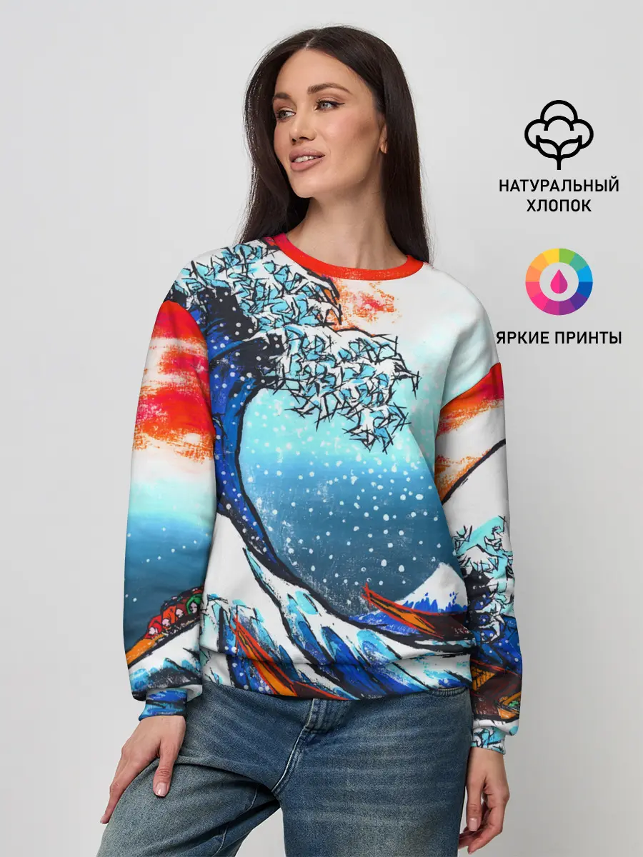 Женский свитшот / Ghost of Tsushima.