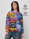 Женский свитшот / КОТЯТА ЖИВОПИСЬ