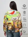 Женский свитшот / КОТЫ