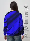 Женский свитшот / Blue and Black