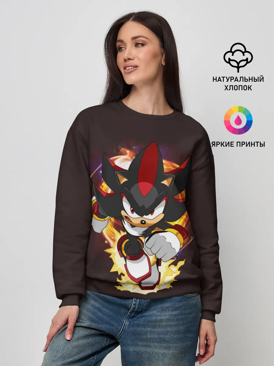 Женский свитшот / Sonic. Шедоу