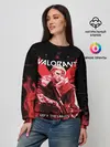 Женский свитшот / VALORANT SOVA