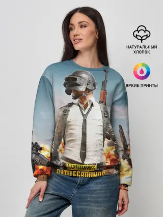 Женский свитшот / PUBG