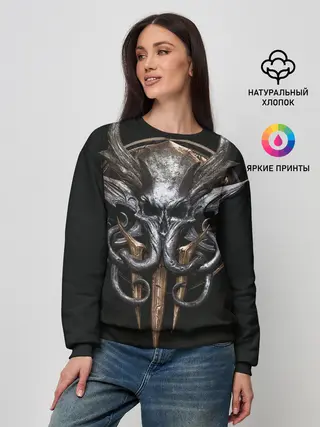 Женский свитшот / baldurs gate 3