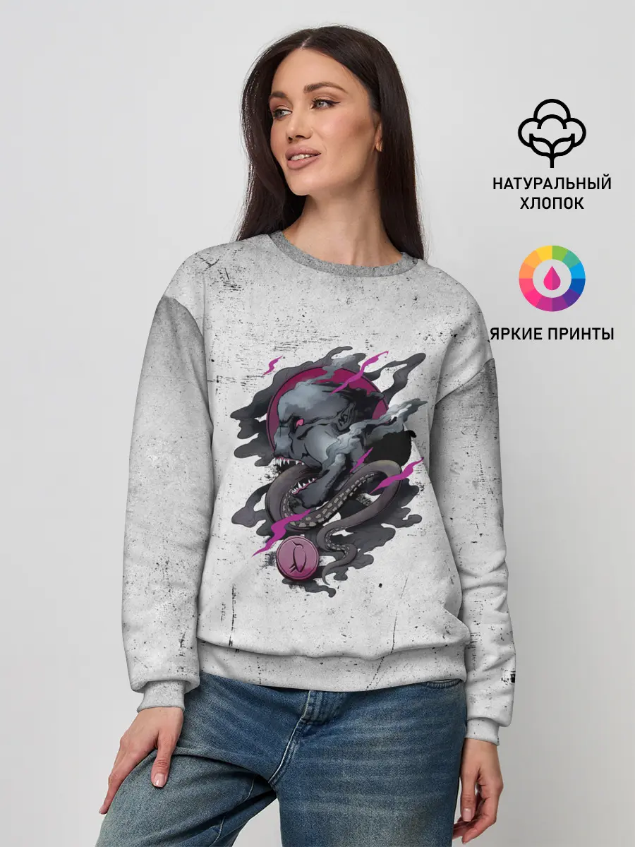 Женский свитшот / Гнев смертных грехов