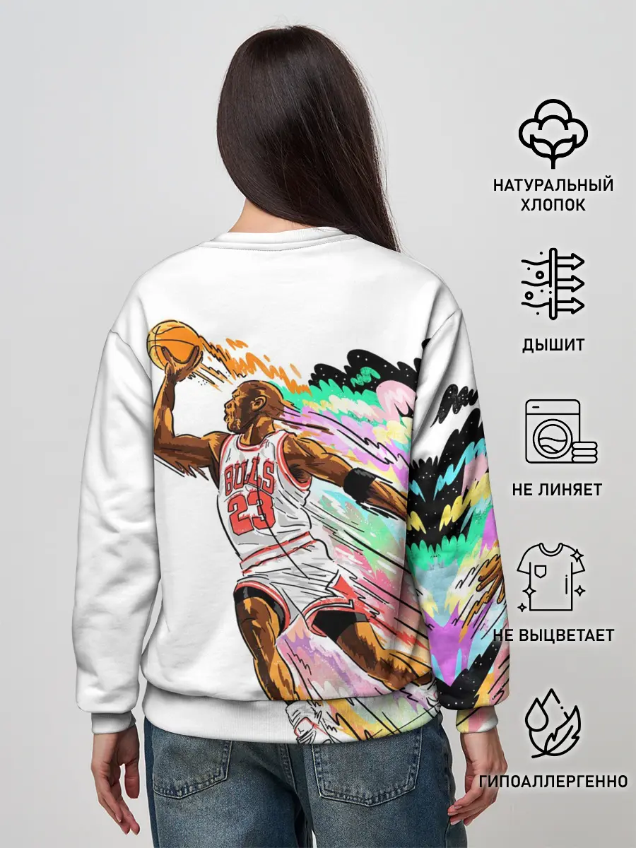Женский свитшот / МАЙКЛ ДЖОРДАН