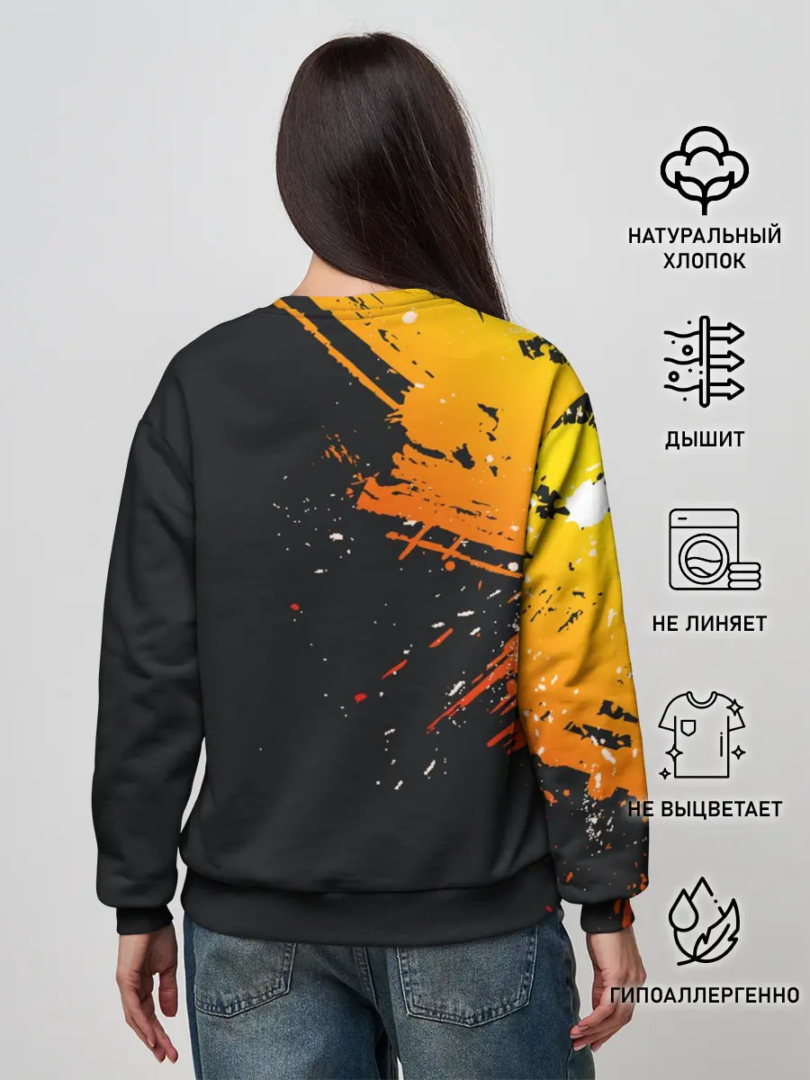 Женский свитшот / Sonic. E-102 Гамма