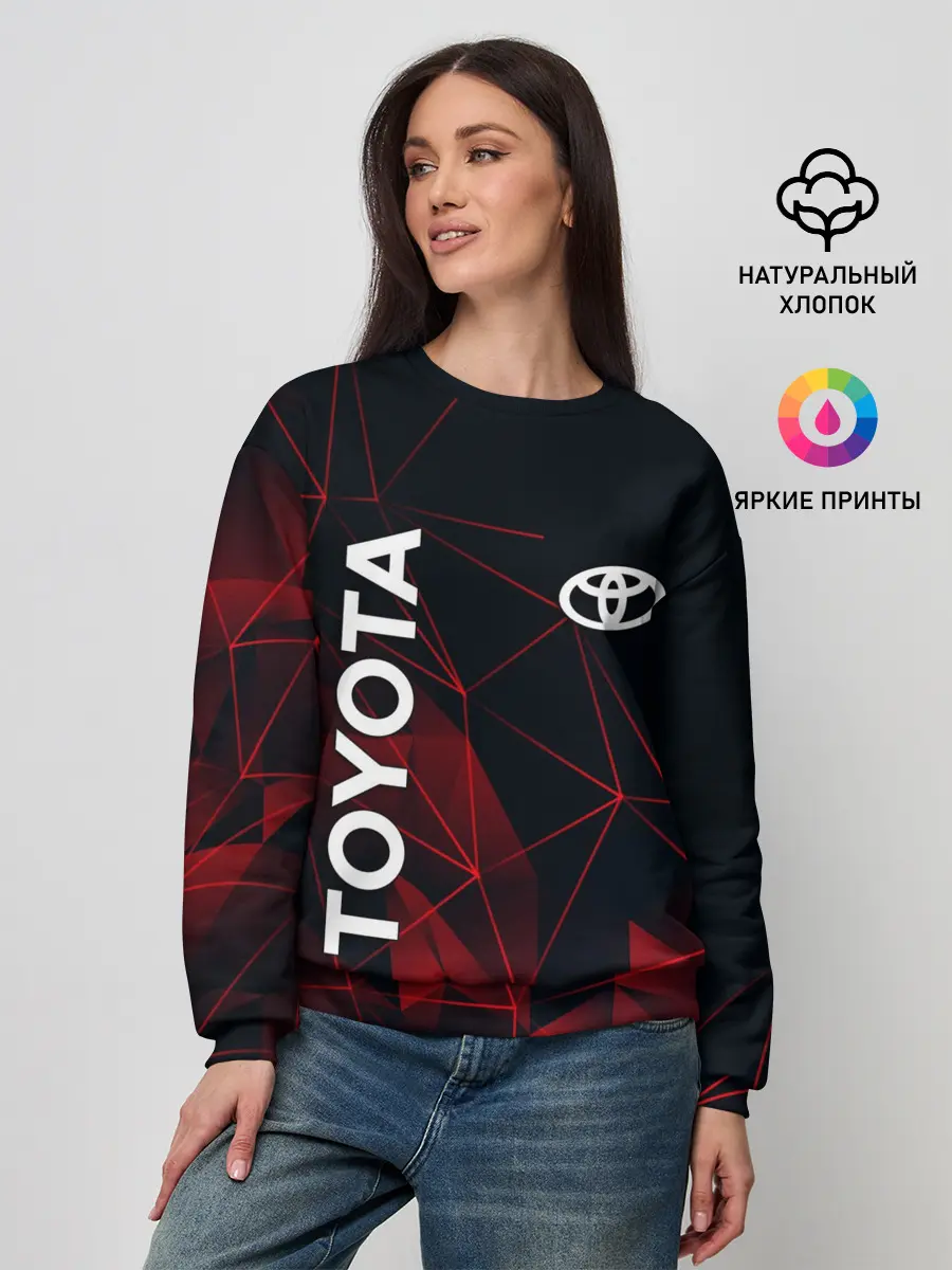 Женский свитшот / TOYOTA
