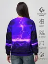 Женский свитшот / НЕОНОВЫЕ МОЛНИИ