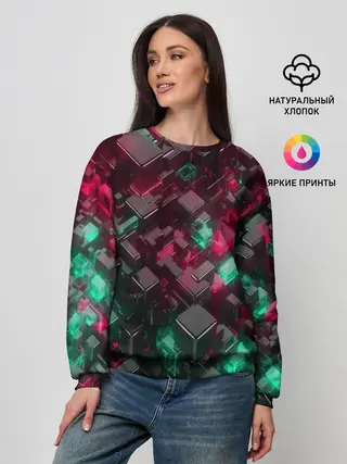 Женский свитшот / ABSTRACTION