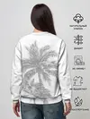 Женский свитшот / Пальмы над головой
