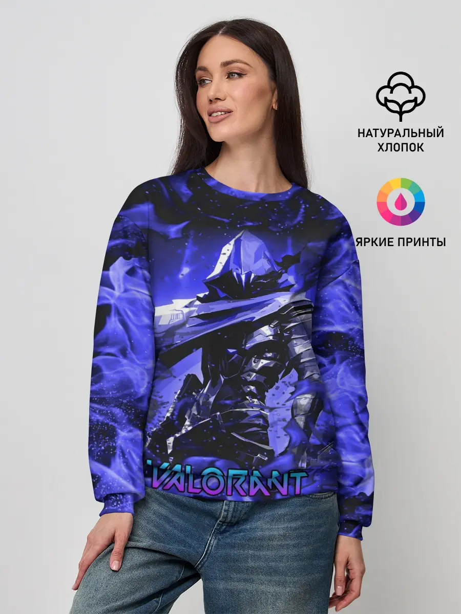 Женский свитшот / VALORANT OMEN