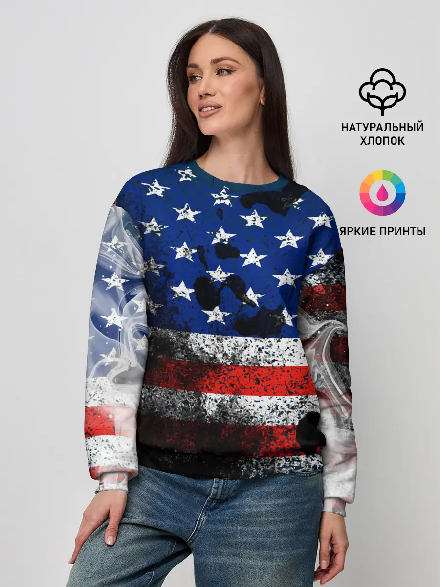 Женский свитшот / США